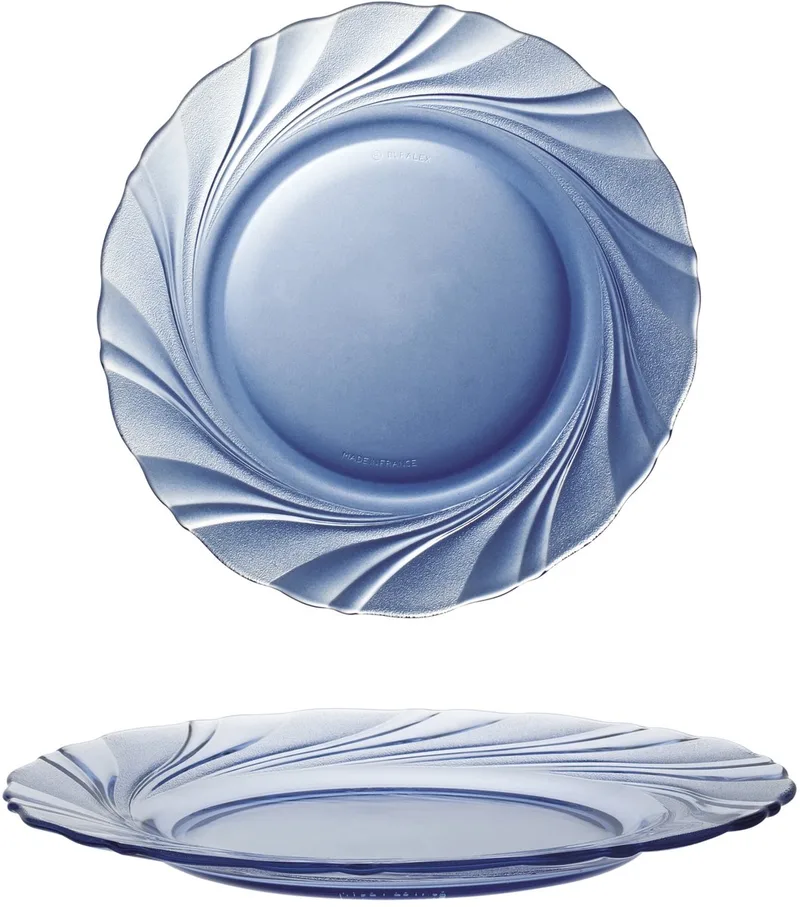 Marine Dessertborden 19,5 cm - Set van 6 by Duralex in Marine blue – product photo