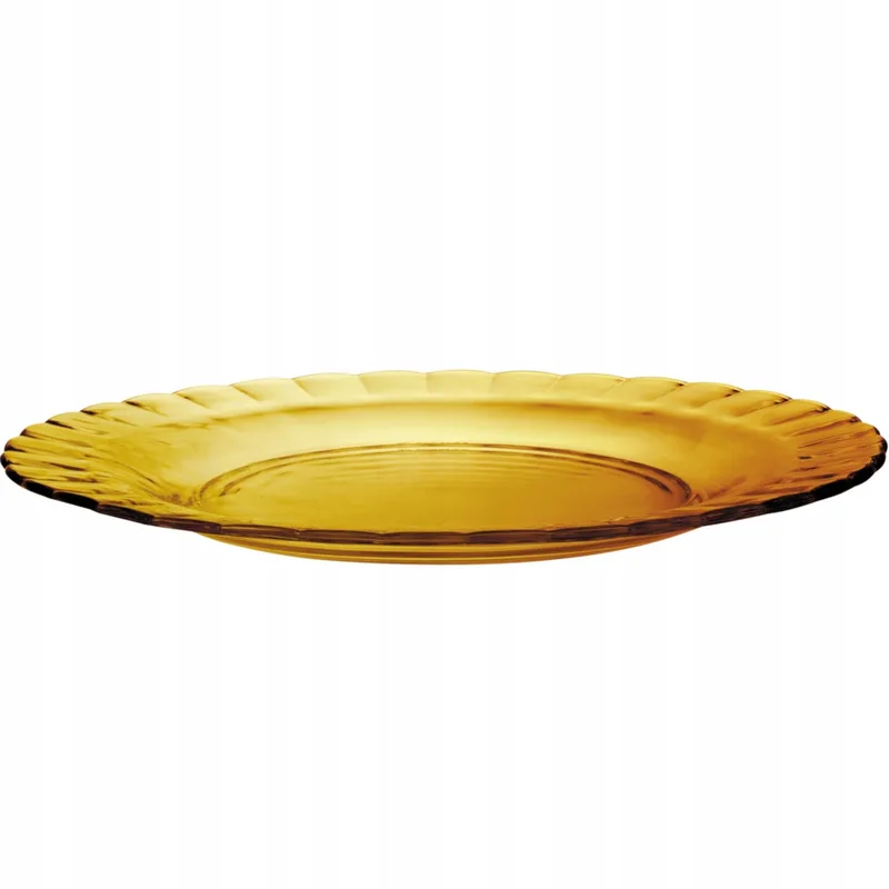 Picardie Amber Platte Borden - 6 stuks - 23 cm by Duralex in Orange – product photo