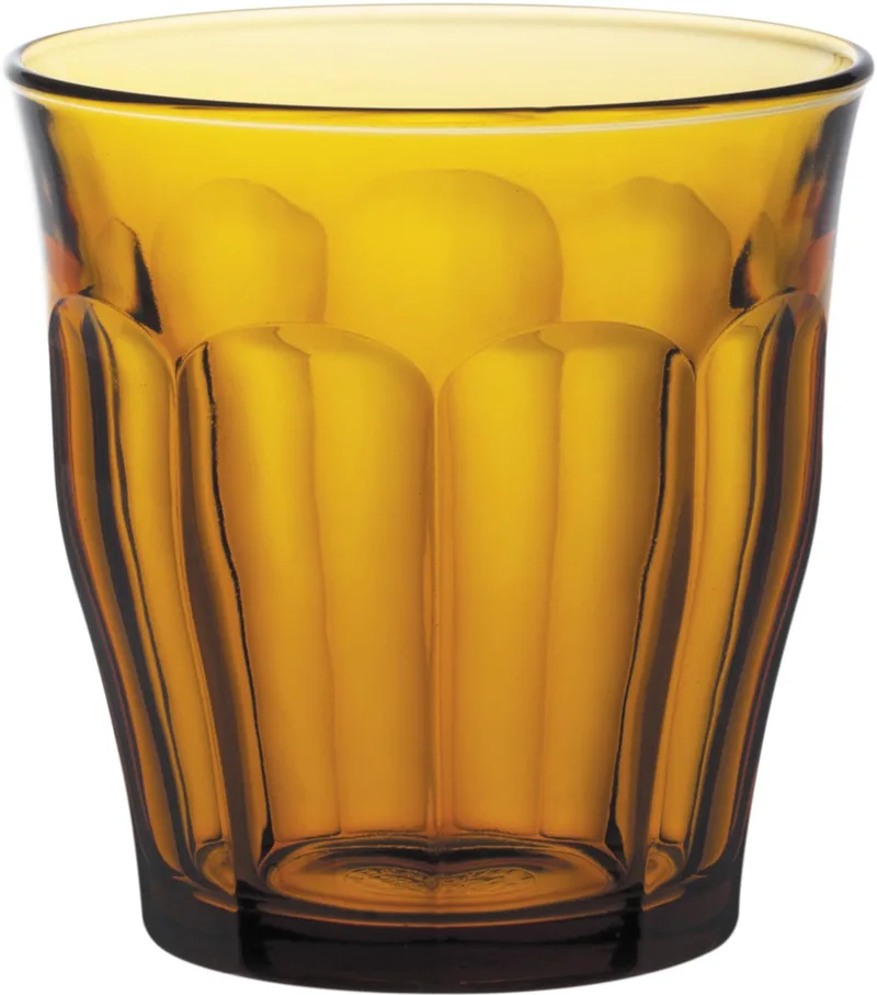 Picardie Glazen – 31 cl – Gehard Glas – Set van 6 – Waterglazen / Tumbler / Cocktailglazen från Duralex i Amber – produktbild