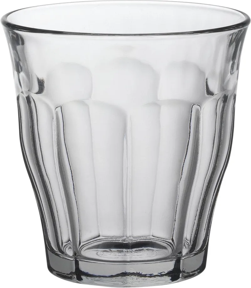 Picardie kleine Espresso Waterglas 9 cl - Gehard glas - 6 stuks von Duralex in Transparent – Produktfoto