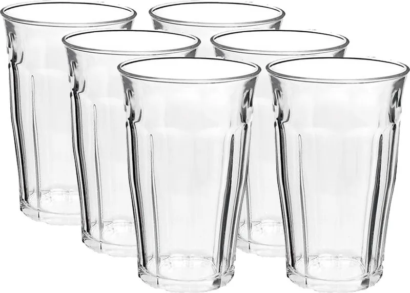 Picardie Longdrinkglazen - 30x stuks - 360 ml/36 cl - Water/sap/koffie glazen von Duralex in Transparent – Produktfoto