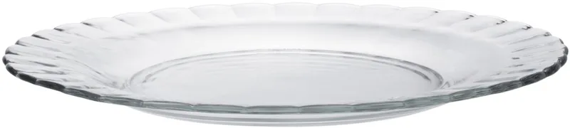 PICARDIE - Platte Borden - 230mm - Set van 6 by Duralex in Transparent – product photo