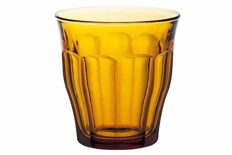 Picardie Tumbler 25cl Set4 D8,7xh9cm - Sleeve by Duralex in Vermeil – product photo
