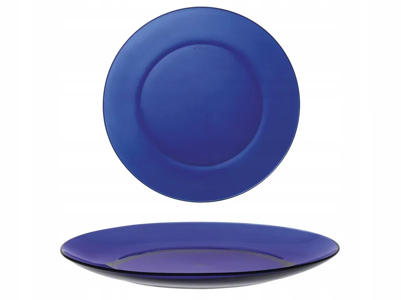 Saphir Plat Dinerbord 23,5 cm - Gehard Glas fra Duralex i Blå – produktbillede