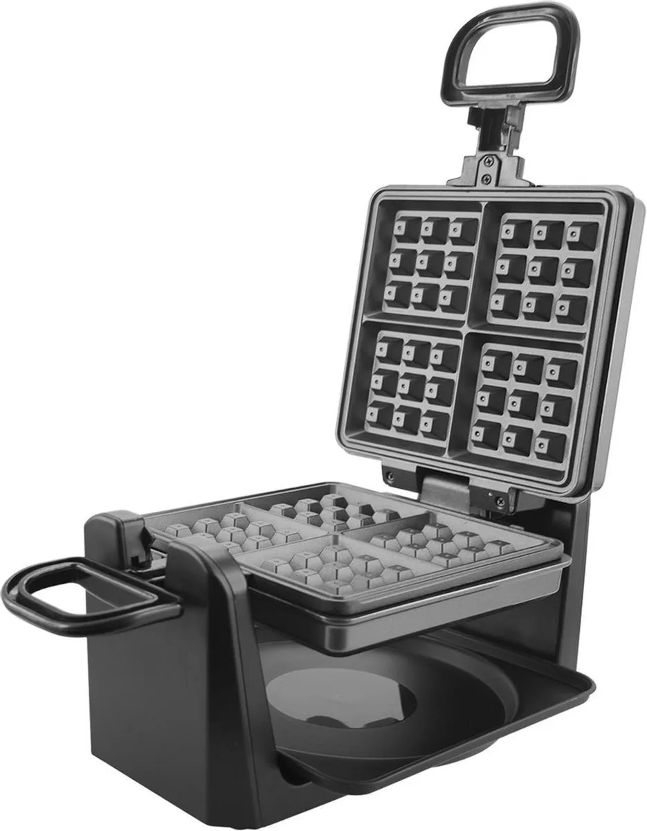 WM-110984 - Wafelijzer de Emerio en Noir – photo produit
