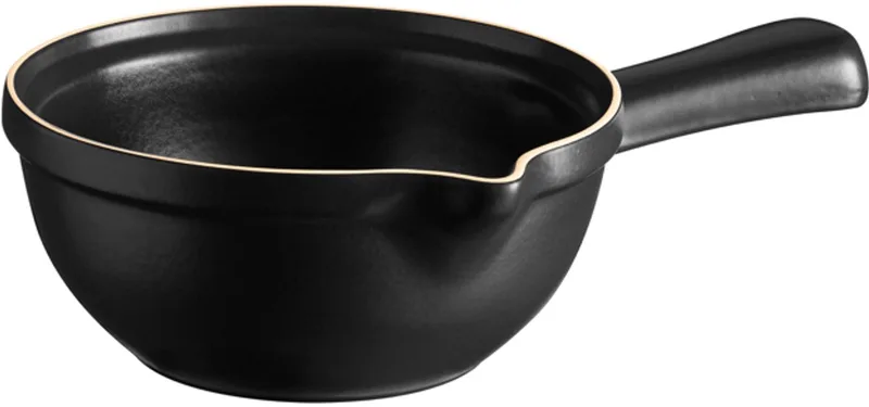 BBQ Pan E-Box - 280x195x80mm - Truffe by Emile Henry in Black – product photo