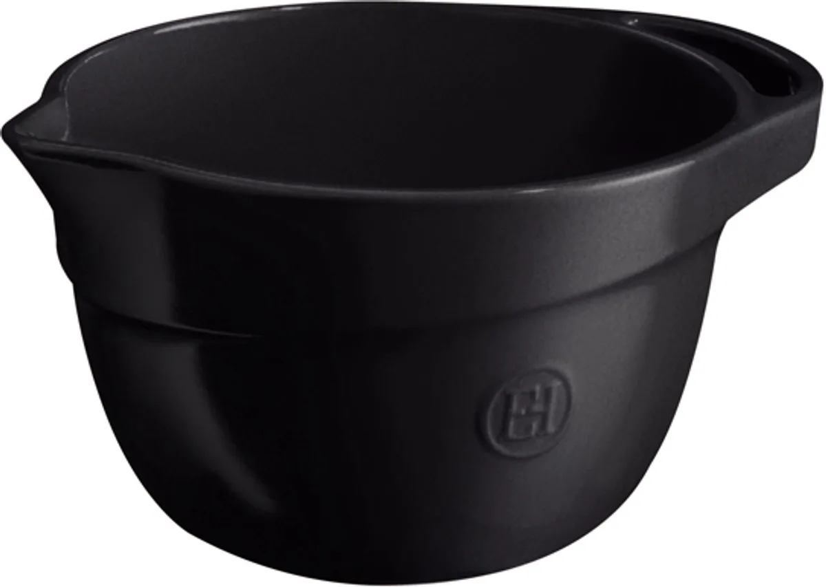 Beslagkom - 2.5Ltr - Truffe van Emile Henry in Zwart – productfoto