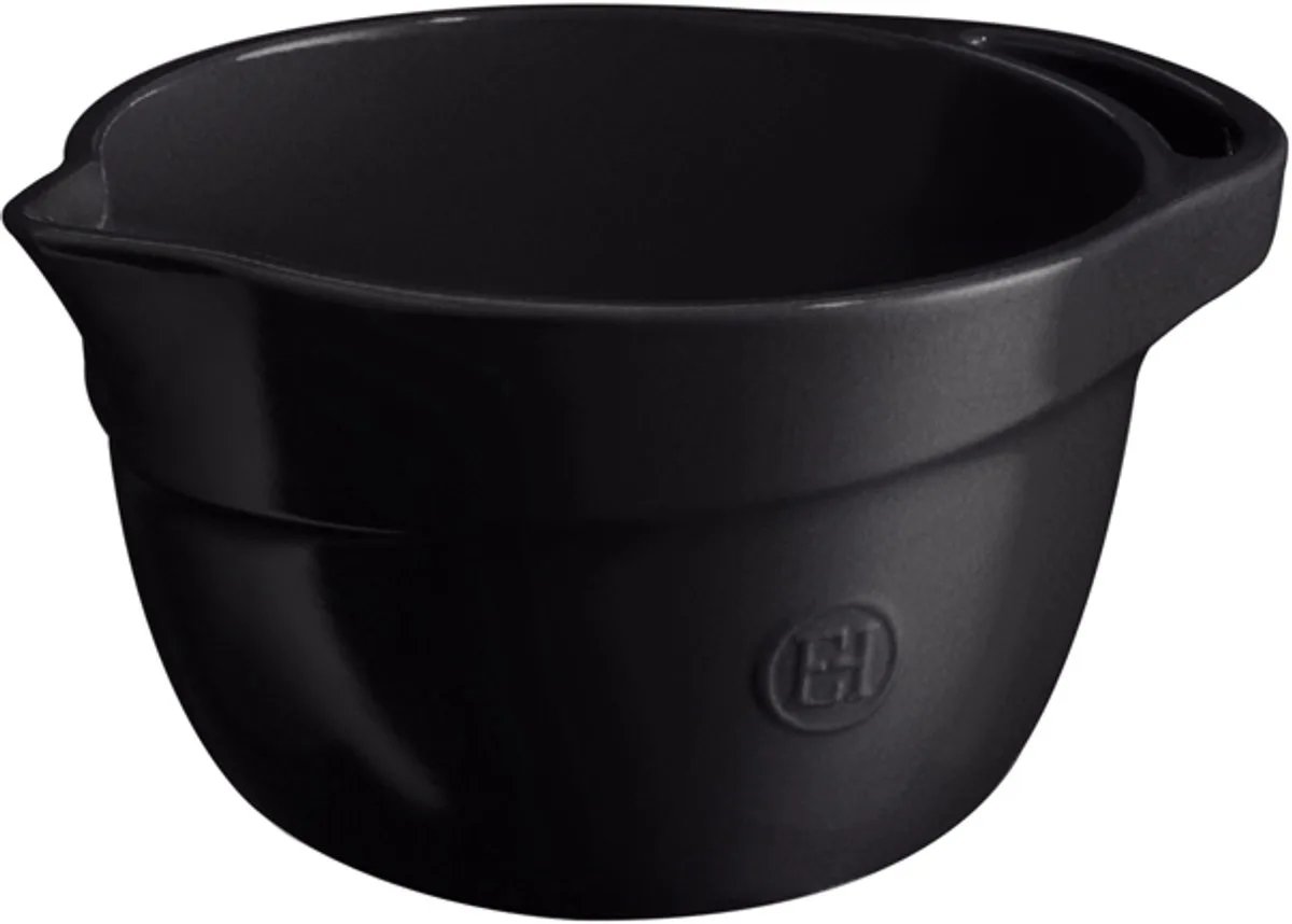 Beslagkom - 3.5Ltr - Truffe van Emile Henry in Zwart – productfoto