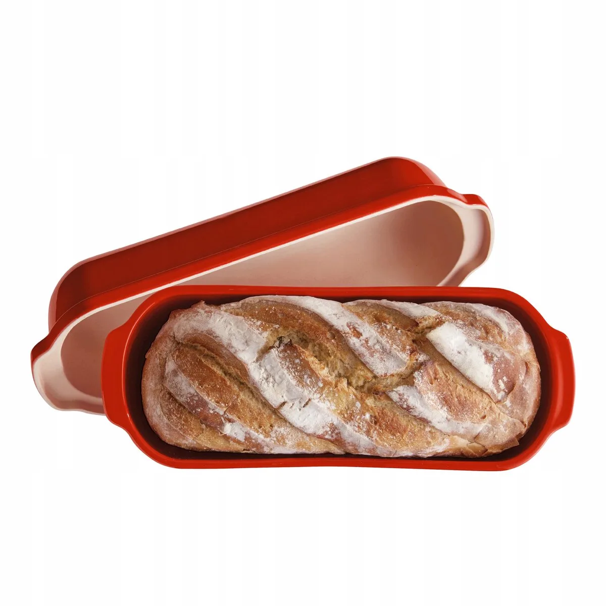 Broodvorm 4,5L Keramiek Rood by Emile Henry – product photo