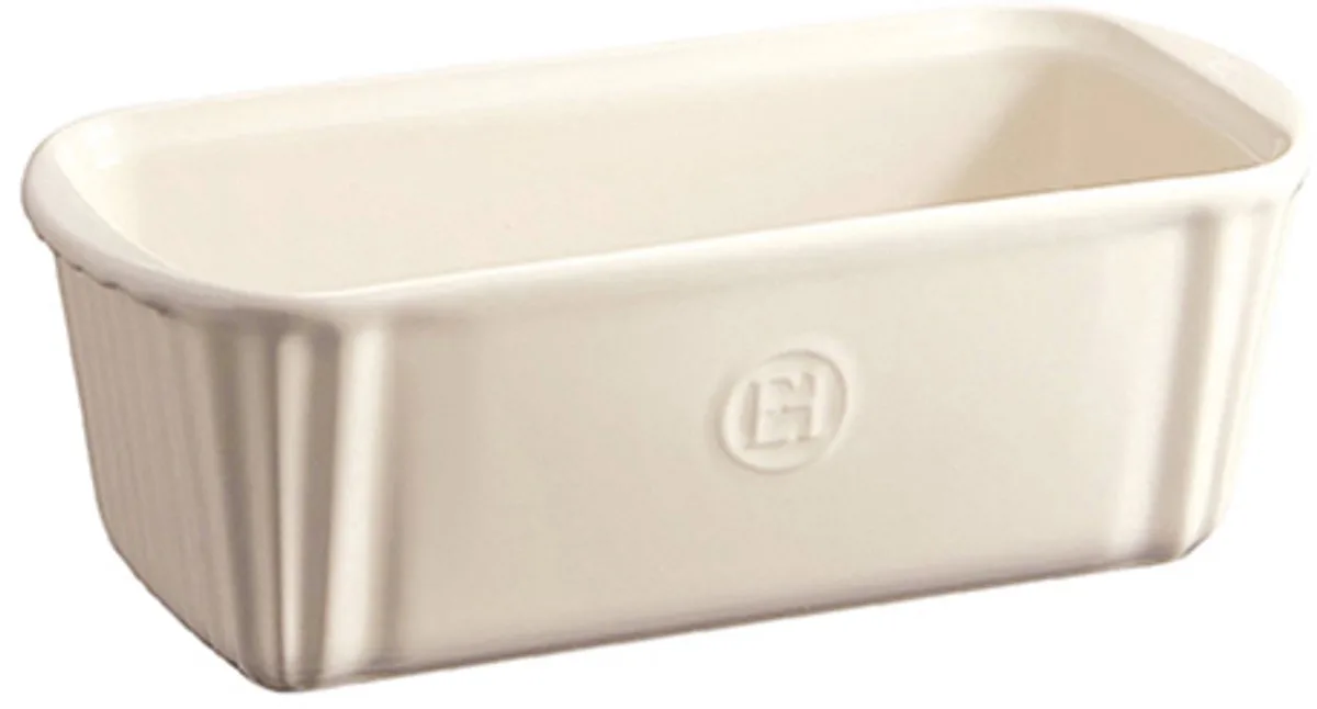 Cakevorm klein - 235x105mm - Argile van Emile Henry in Crème – productfoto