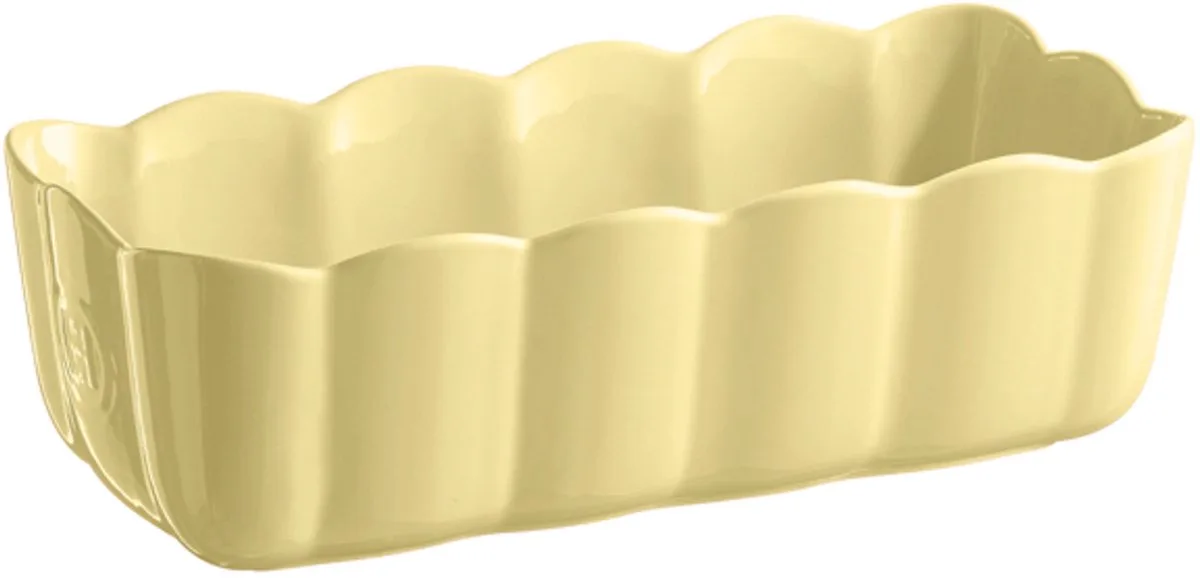 Cakevorm Madeleine - 285 x 130 x 90 mm van Emile Henry in Geel – productfoto