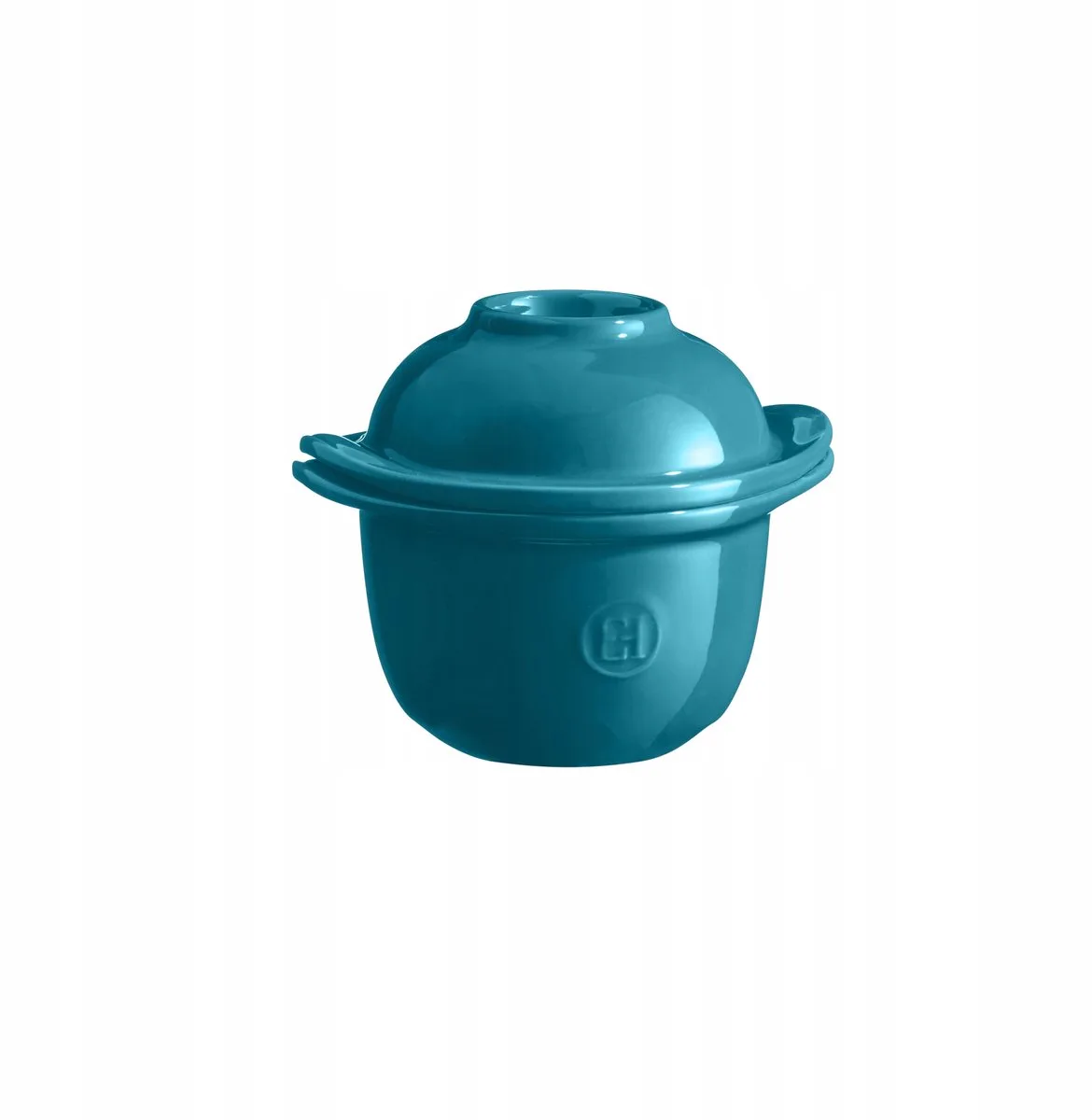 Keramische Ovenschaal voor Eieren - 0.3L by Emile Henry in Zee Blauw – product photo