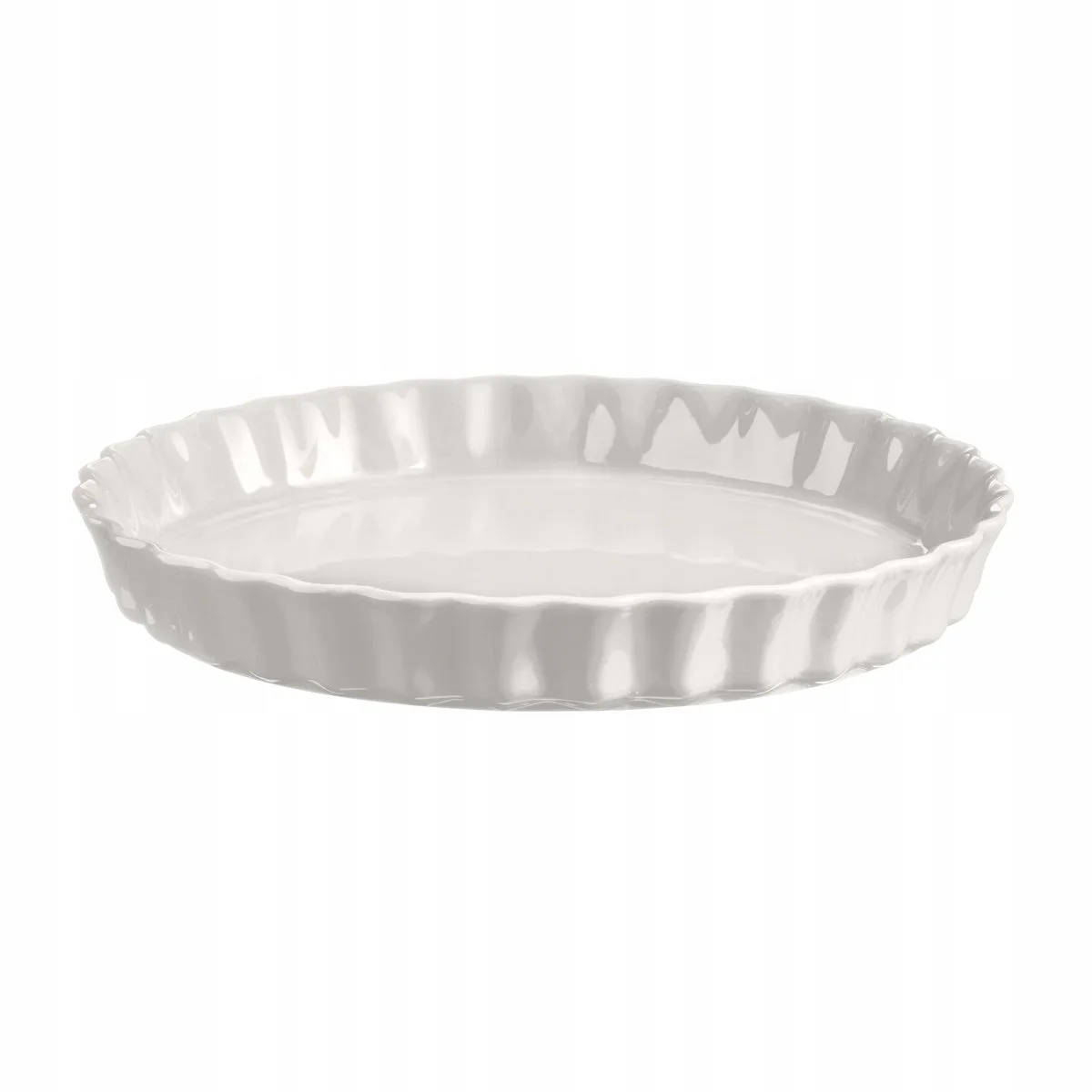 Keramische Taartvorm 28cm Wit - Hoge Kwaliteit de Emile Henry – photo produit