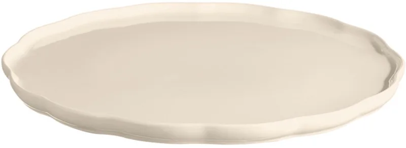 Madeleine Serveerschaal rond - Ø300mm - Argile by Emile Henry in Cream – product photo