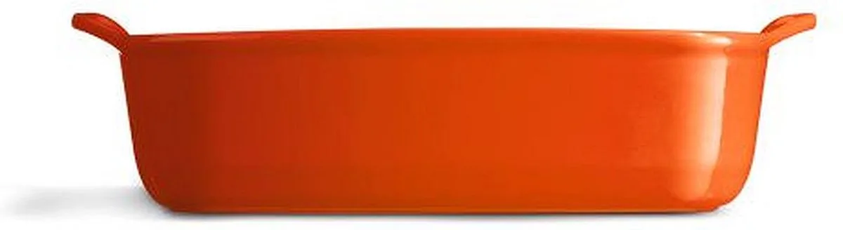 Ovenschaal Gratinvorm Baking Dish - Aardewerk Toscane - Vaatwasserbestendig, Ovenbestendig - 22 x 14 cm / 700 ml fra Emile Henry i Orange – produktbillede