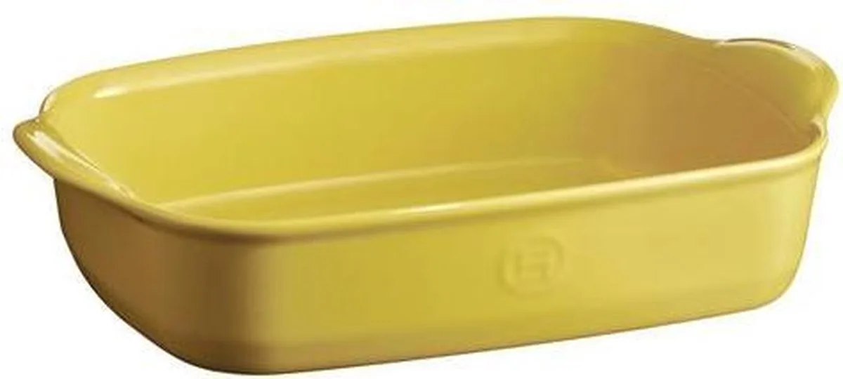 Ovenschaal - Provence - 29 x 19 cm / 1.65 liter van Emile Henry in Geel – productfoto