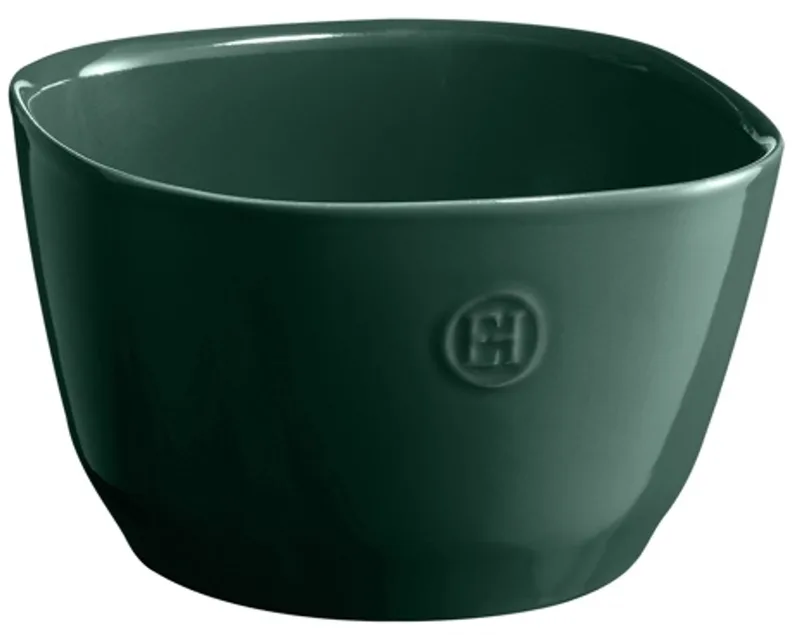 Serveerschaal / Saladeschaal Diep - 190 x 190 x 120 mm by Emile Henry in Green – product photo