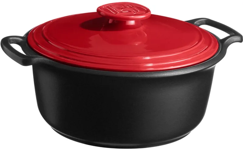 Sublime+ Kookpan - Ø290mm - 7Ltr - Grand Cru de Emile Henry en Rouge – photo produit