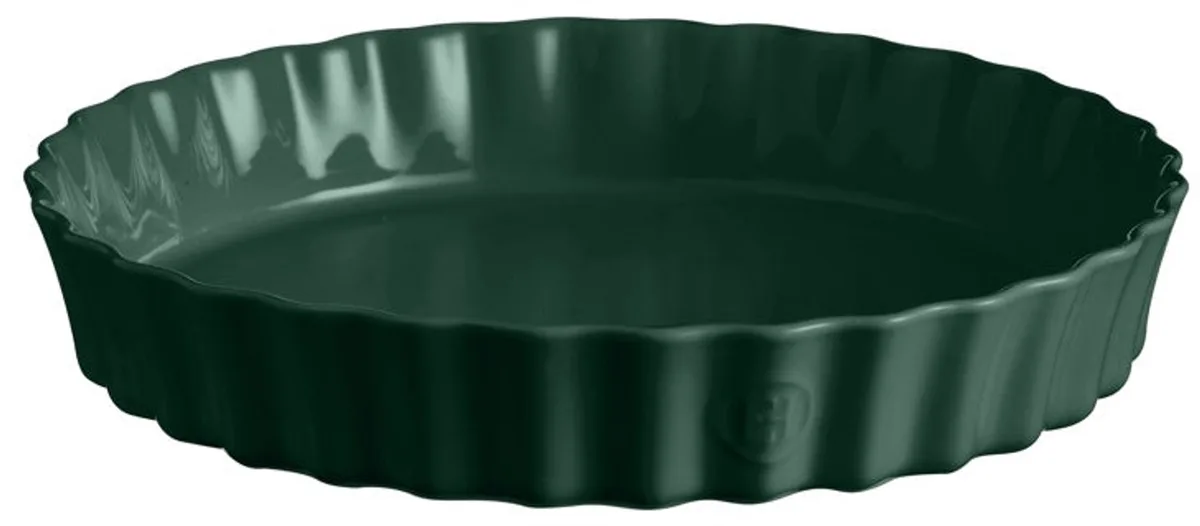 Taartvorm diep - Ø320mm - Cèdre by Emile Henry in Dark green – product photo