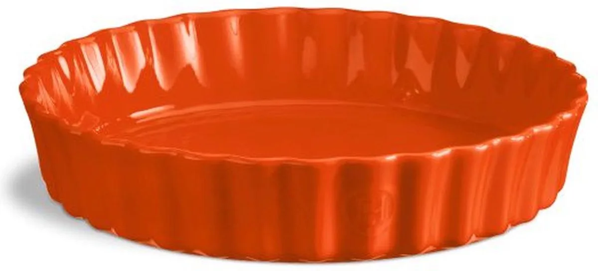 Taartvorm Toscane - ø 24 cm / 1.2 liter van Emile Henry in Oranje – productfoto