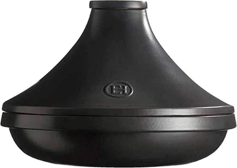 Tajine Delight - Ø275mm - Geschikt voor inductie/oven - deksel de Emile Henry en Noir – photo produit