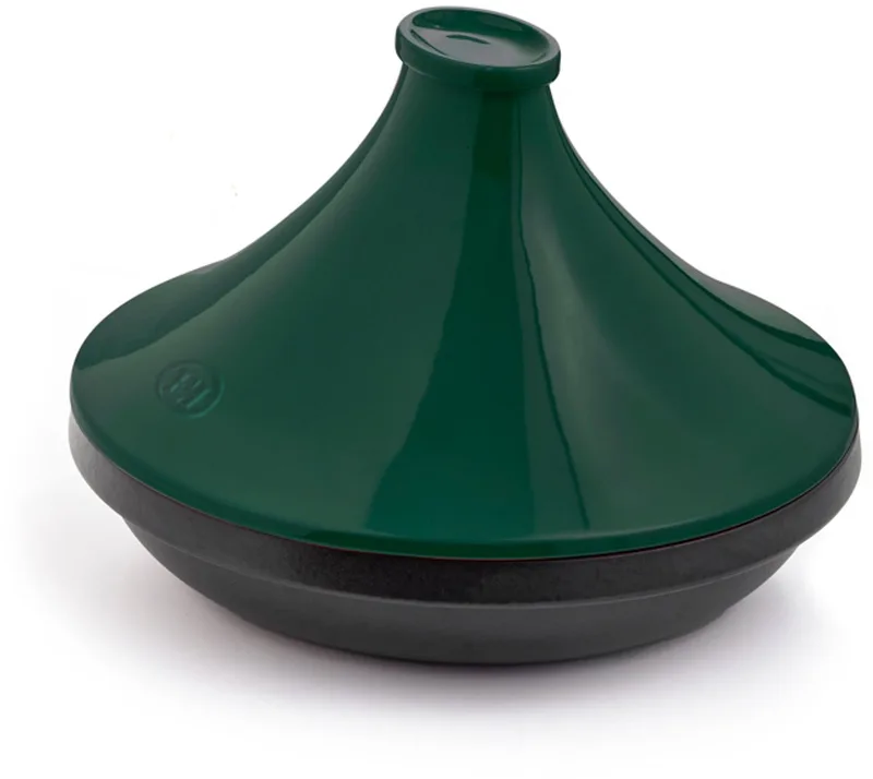 Tajine Delight - Ø335mm - Geschikt voor inductie/oven - Cèdre von Emile Henry in Grün – Produktfoto
