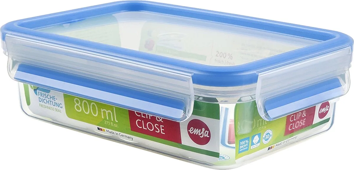 Clip & Close Vershouddoos - 0,8 l de Emsa en Transparent – photo produit