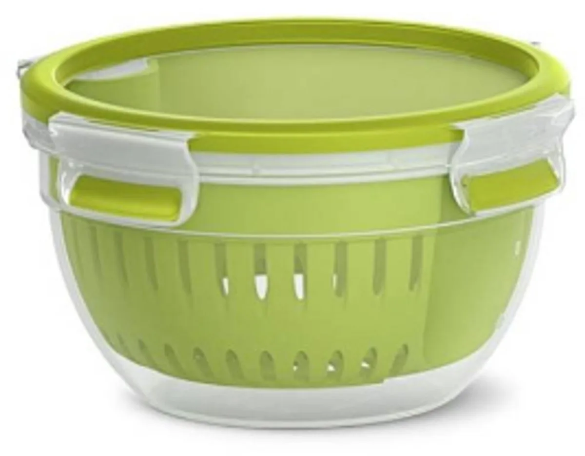 Clip & Go Fruit Bowl Rond Doos 1,1 l 1 stuk(s) van Emsa in Transparant – productfoto