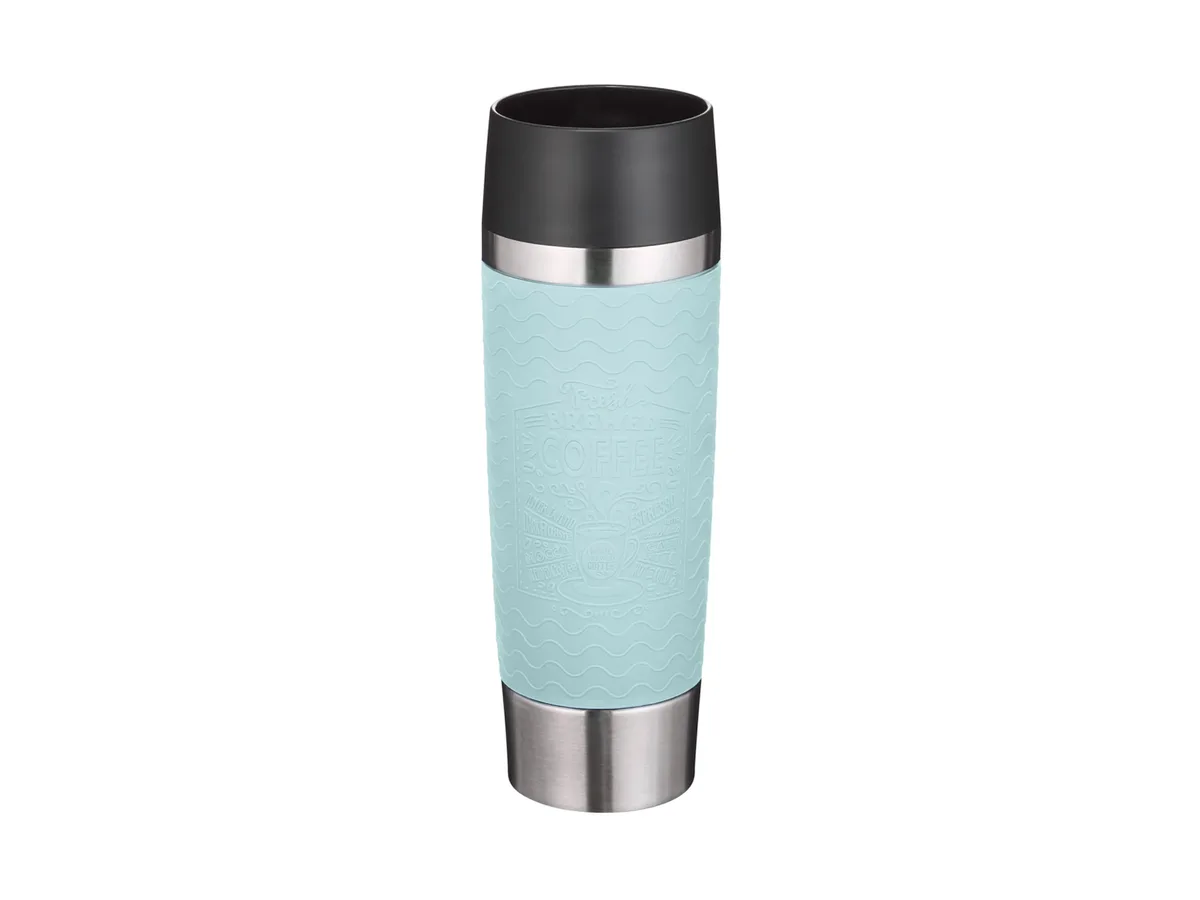 Isolierbecher TRAVEL MUG, 500 ml von Emsa in Blau – Produktfoto
