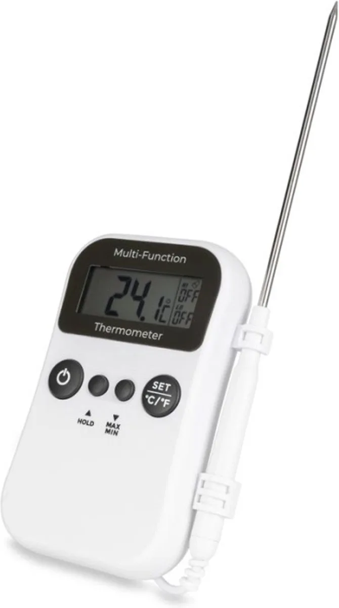 Multifunctionele Catering Thermometer met Temperatuuralarm fra ETI – produktbillede