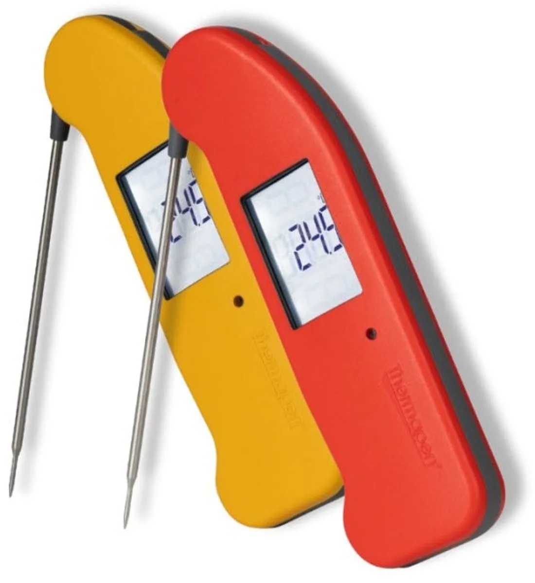 ONE Food Safety Duo - Rood & Geel - Digitale Keukenthermometer fra ETI i Rood-geel – produktbillede