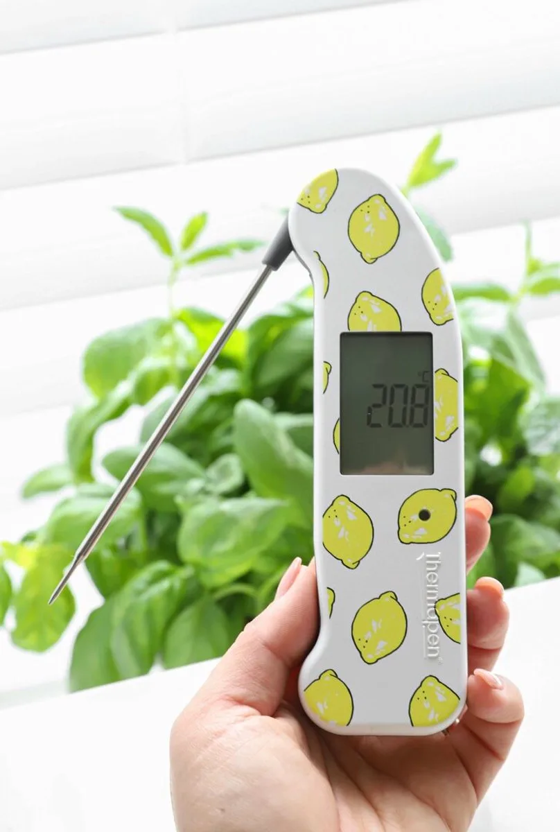 ONE The Kitchen - Limited Edition - Digitale Keukenthermometer van ETI in Lemon – productfoto