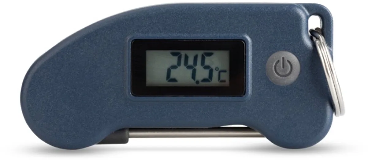Sleutelhanger Thermometer - Mini Voedselthermometer van ETI in Blauw – productfoto