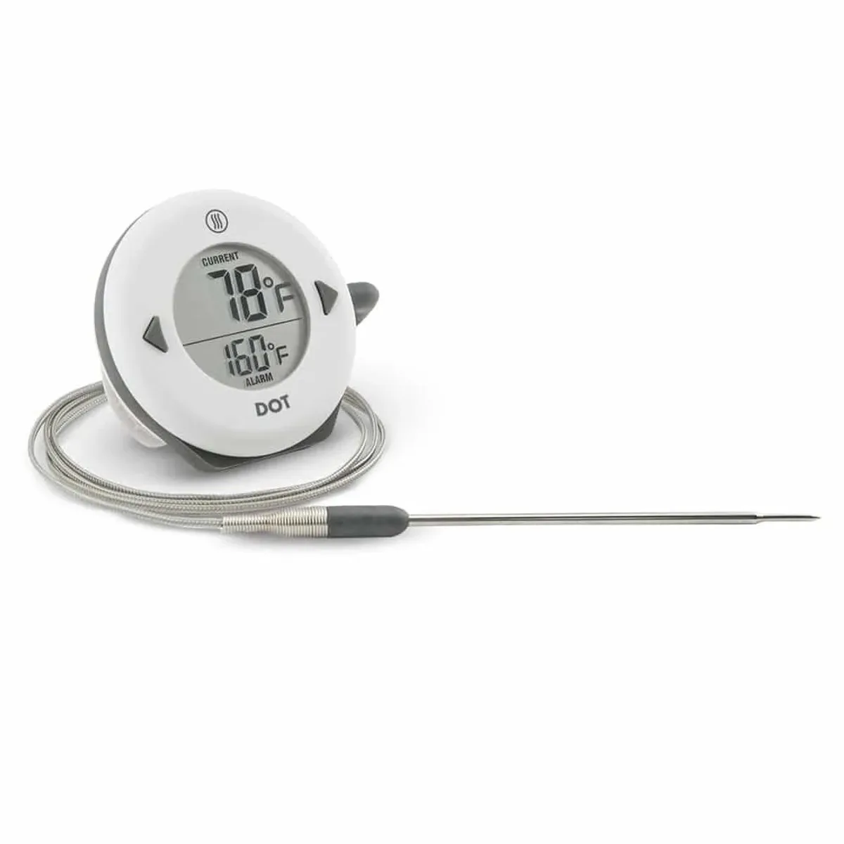 Thermoworks - DOT Oventhermometer met Alarm - Ovenbestendige Kernthermometer de ETI en Blanc – photo produit