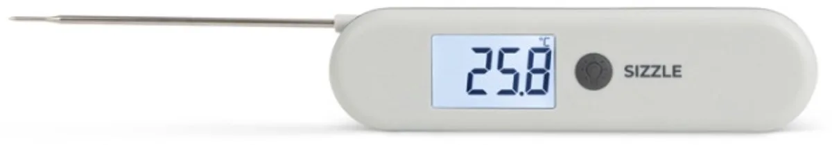 Thermoworks - 'Sizzle' Razendsnelle Vleesthermometer van ETI in Stone – productfoto