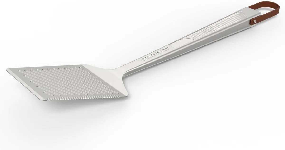 Quantum Steel Spatel - Zwart - by Heston Blumenthal van Everdure in Zilver – productfoto