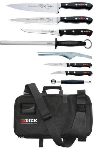 8-delige Dick messenset by F. Dick in Black – product photo 1 of 2