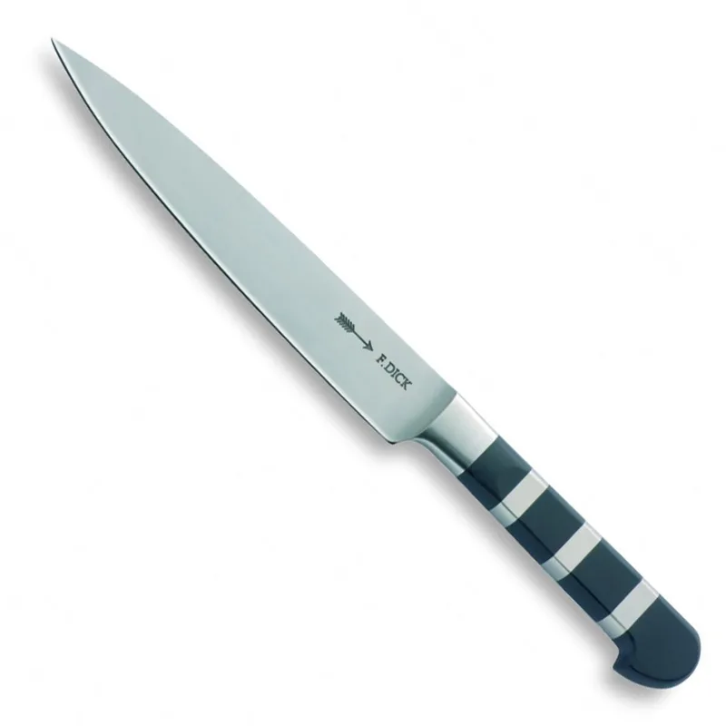DICK 1905 Serie - Fileermes - 18 cm - Flexibel - Roestvrijstalen Lemmet de F. Dick en Noir – photo produit