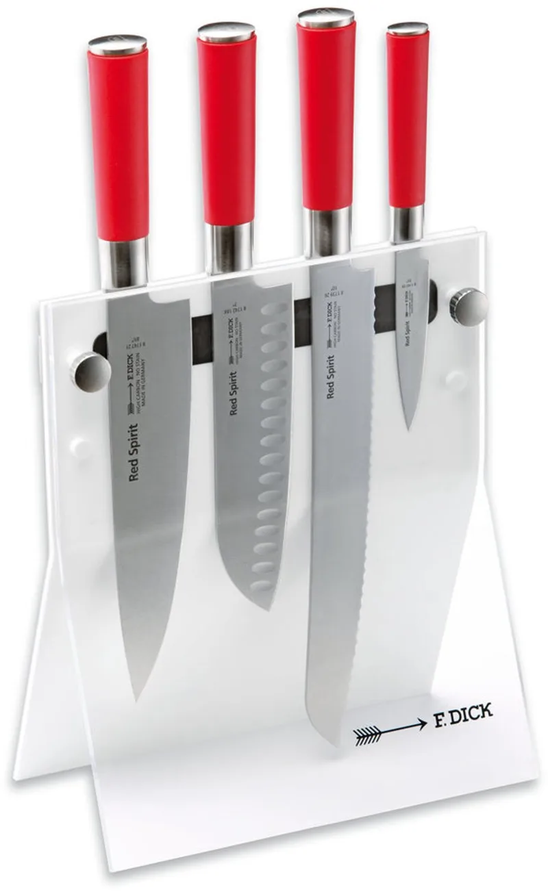 messenblok, 4-delige Red Spirit set by F. Dick in Red – product photo