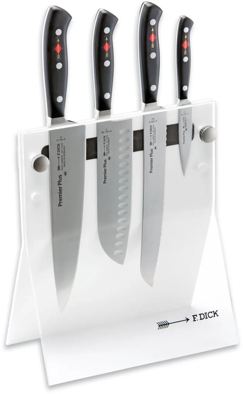 Messenblok 4Knives Premier Plus 4-delig by F. Dick in Black – product photo