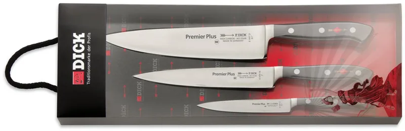 Premier Plus 3-delige messenset de F. Dick en Argent – photo produit