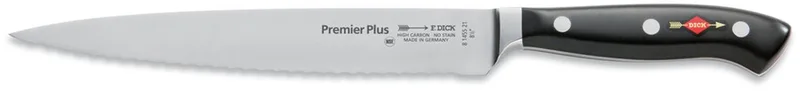 Premier Plus gekarteld vleesmes 21 cm by F. Dick in Black – product photo