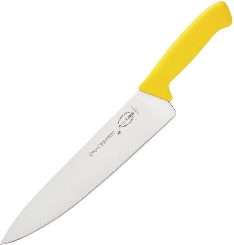 Pro Dynamic HACCP koksmes 25.5cm de F. Dick en Jaune – photo produit