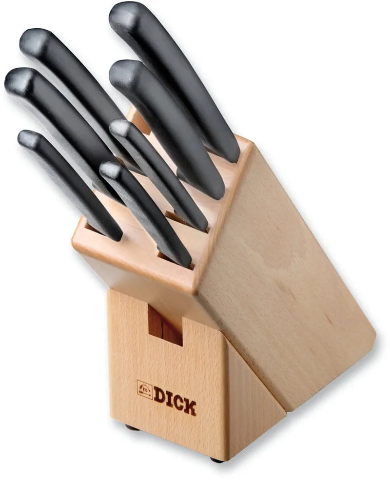 ProDynamic Houten Messenblok, 7-delig by F. Dick in Hout – product photo