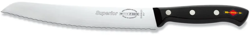 Superior Broodmes 21 cm van F. Dick in Zilver – productfoto
