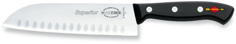 Superior Santoku, Holle Rand 18 cm by F. Dick in Silver – product photo
