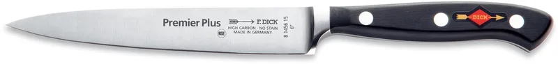 vleesmes Premier Plus-serie | Professioneel mes van 15 cm van roestvrij staal | Perfect voor vlees en gevogelte by F. Dick in Black – product photo