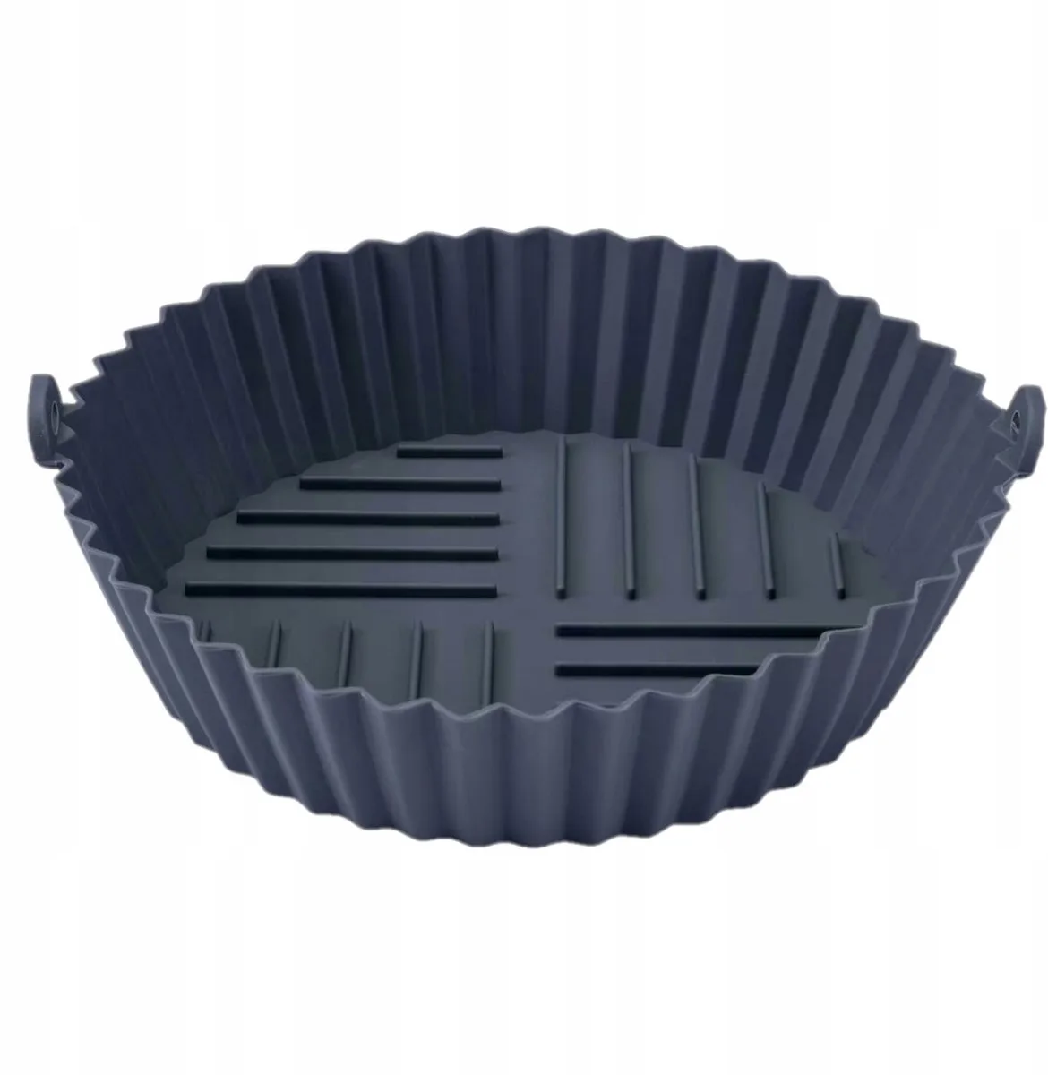 Airfryer Inzetstuk Rond 18cm - Bakvorm voor Gezond Koken van Fackelmann in Grijs – productfoto