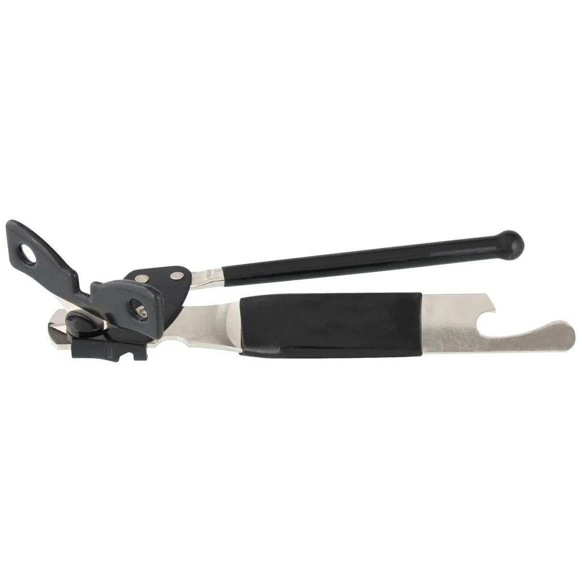 Basic Blik- en Flesopener 15 cm Zilver/Zwart van Fackelmann in Zwart – productfoto