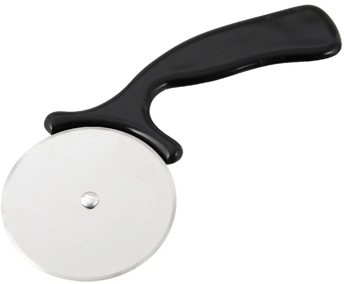 Basic Pizzasnijder 16 cm PP/RVS van Fackelmann in Zwart – productfoto